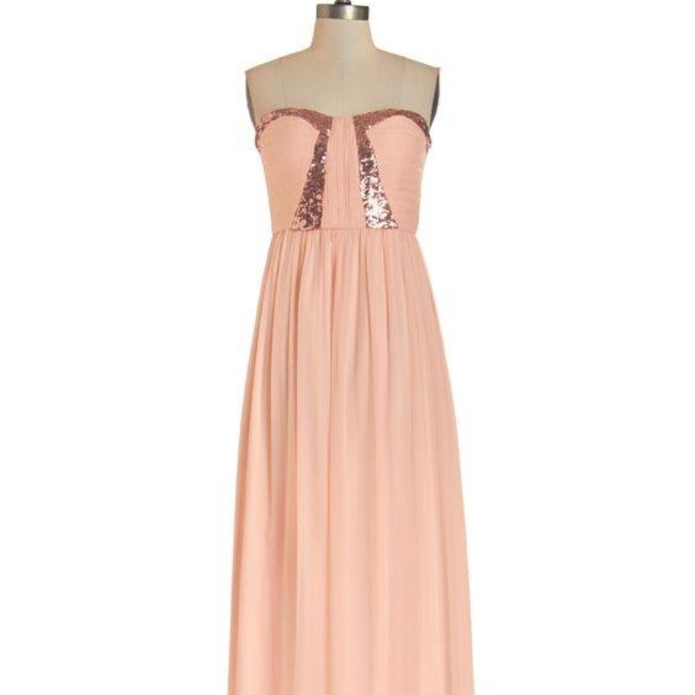 Modcloth Minuet Stop! Glamour Time Dress in Petal